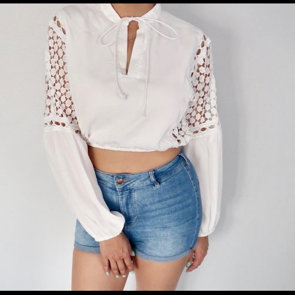 Lace Crop Top